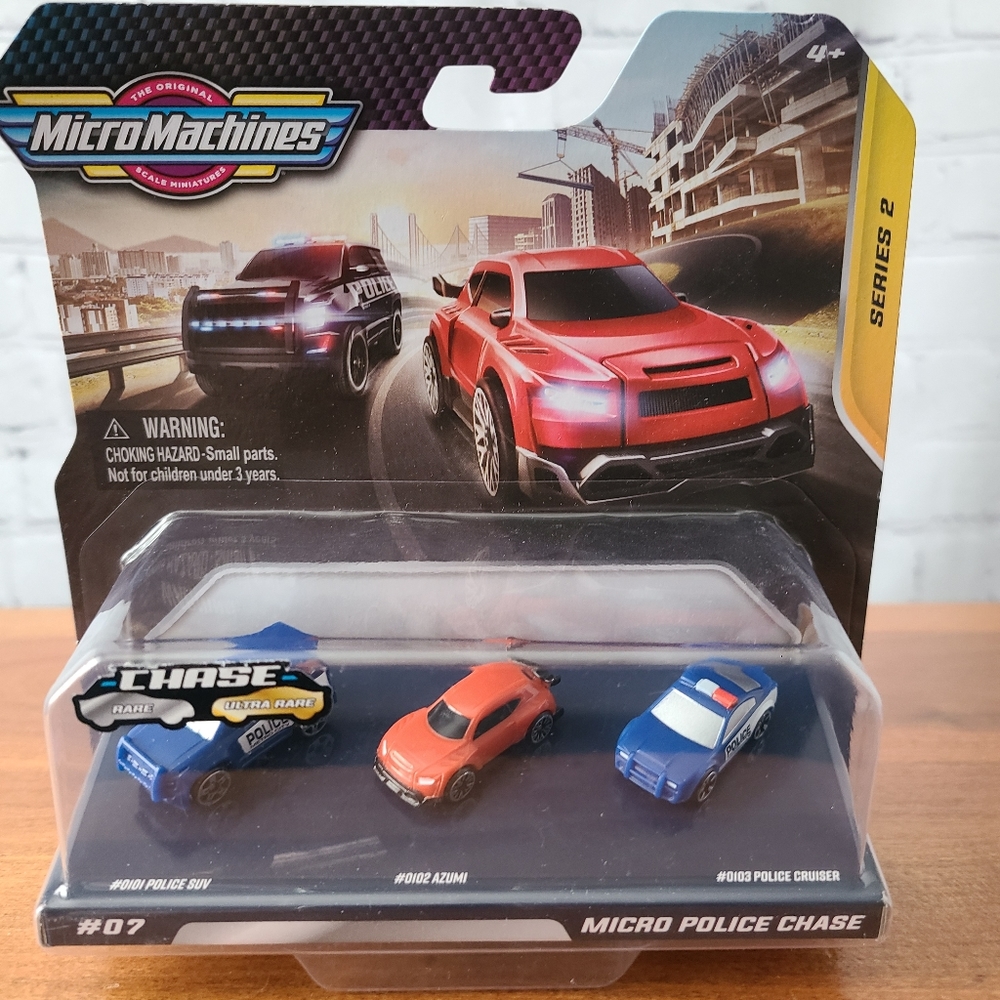 MicroMachines Series 2 Micro Police Chase #7